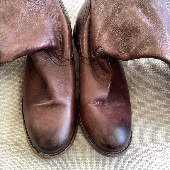 Frye Brown Equestrian Leather Boots 7 - Picture 11 of 16